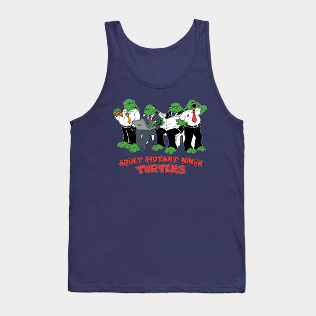 Adult mutant ninja turtles Tank Top by joshsmith